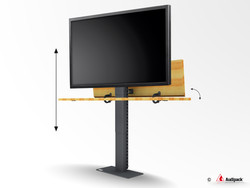 Pop-up TV lift system