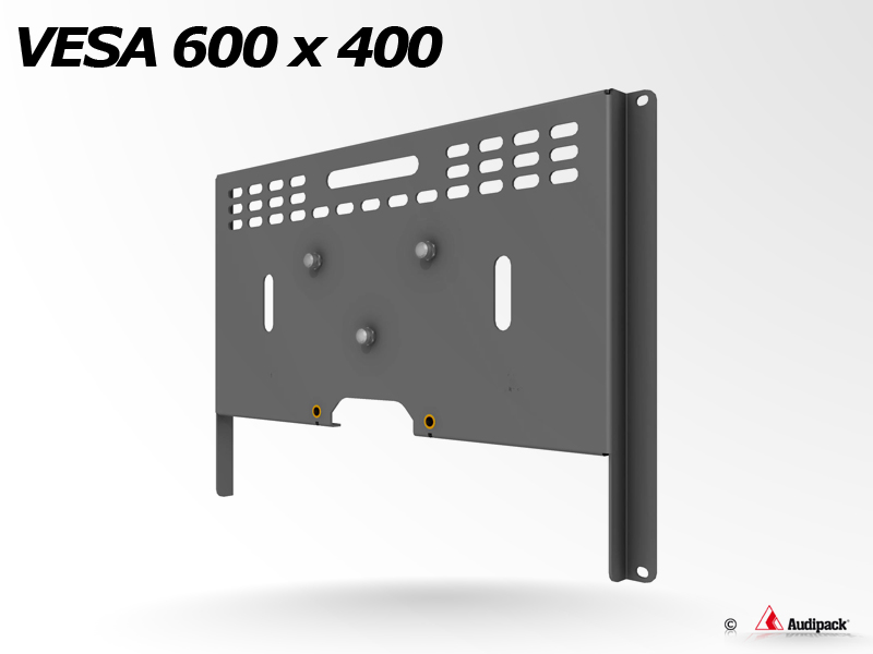 Audipack - Support VESA 600x400mm, vis M6
